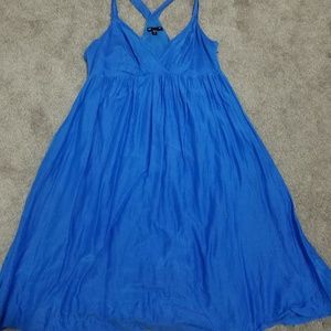 Gap Silky Blue Sundress